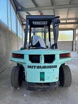 Used Forklift Truck MITSUBISHI FD60 DIESEL VIERRADFRONTSTAPLER (12976230)