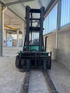 Used Forklift Truck MITSUBISHI FD60 DIESEL VIERRADFRONTSTAPLER (12976230)