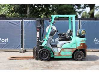Used Forklift Truck MITSUBISHI FG25N GAS VIERRADFRONTSTAPLER (13060366)
