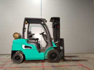 Used Forklift Truck MITSUBISHI FG25NT GAS VIERRADFRONTSTAPLER (13026680)