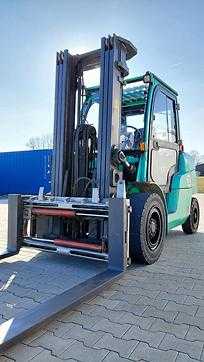 Used Forklift Truck MITSUBISHI FG45NT GAS VIERRADFRONTSTAPLER (13026962)