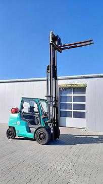 Used Forklift Truck MITSUBISHI FG45NT GAS VIERRADFRONTSTAPLER (13026962)