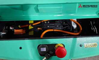 Used Forklift Truck MITSUBISHI PBP 18 QL ELEKTRO HOCHHUBWAGENDEICHSEL (13067418)