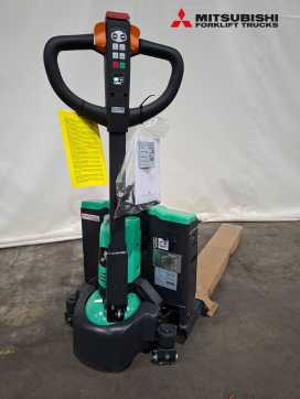 Used Forklift Truck MITSUBISHI PBP 20QBL ELEKTRO HOCHHUBWAGENDEICHSEL (13067422) backdrop