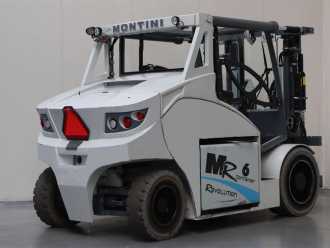 Used Forklift Truck MONTINI MR6 Container-Indoor-Stapler ELEKTRO VIERRADFRONTSTAPLER (13070997)