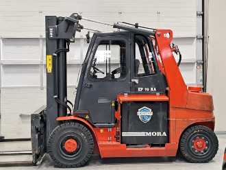 Used Forklift Truck MORA EP70RA ELEKTRO VIERRADFRONTSTAPLER (13034778)