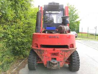 Used Forklift Truck MORA M120C DIESEL VIERRADFRONTSTAPLER (12808924)