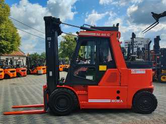 Used Forklift Truck MORA M80C GAS VIERRADFRONTSTAPLER (13005396)