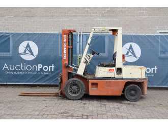 Used Forklift Truck NISSAN EH02A25 DIESEL VIERRADFRONTSTAPLER (13062982)