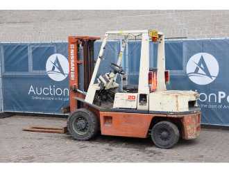 Used Forklift Truck NISSAN EH02A25 DIESEL VIERRADFRONTSTAPLER (13062982)
