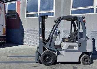 Used Forklift Truck NISSAN FD02A25Q DIESEL VIERRADFRONTSTAPLER (13073716)