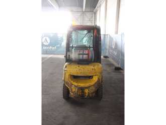 Used Forklift Truck NISSAN U1D2A25LQ GAS VIERRADFRONTSTAPLER (13039013)