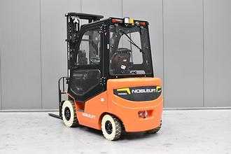 Used Forklift Truck NOBLELIFT CPD18 A ELEKTRO VIERRADFRONTSTAPLER (13072372) backdrop