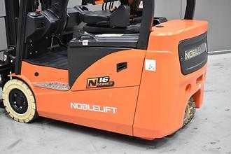 Used Forklift Truck NOBLELIFT FE3D16N1 3300 ELEKTRO DREIRADFRONTSTAPLER (13072900)