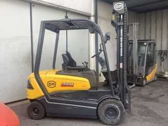 Used Forklift Truck OM XE 30 ELEKTRO VIERRADFRONTSTAPLER (13013105)