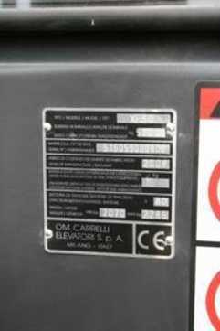 Used Forklift Truck OM XE50-nur1850 h-Batterie 2014 ELEKTRO VIERRADFRONTSTAPLER (12910485)