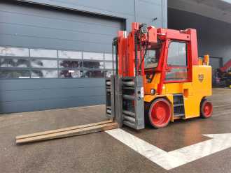 Used Forklift Truck PAUS PGS 22 DIESEL VIERRADFRONTSTAPLER (13029753) backdrop