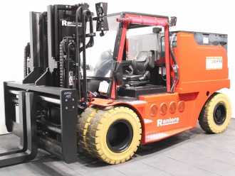 Used Forklift Truck RANIERO AC120-6-CO-C-R ELEKTRO CONTAINERSTAPLER (12928471) backdrop