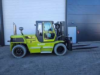 Used Forklift Truck SAGO C80D - Container-Indoor-Stapler DIESEL VIERRADFRONTSTAPLER (12942632)