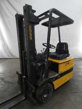 Used Forklift Truck STEINBOCK LE16MK ELEKTRO DREIRADFRONTSTAPLER (13064683) backdrop