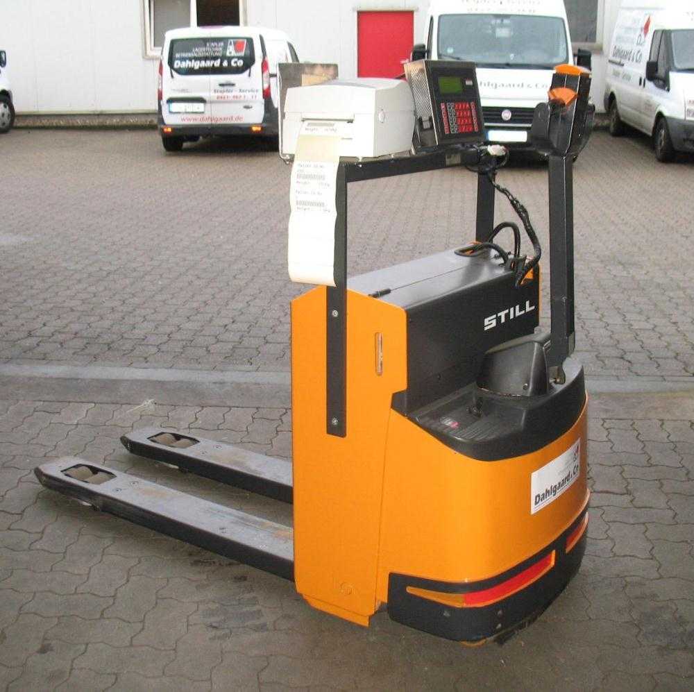 Used Forklift Truck STILL EGU 20 mit Waage und Drucker ELEKTRO NIEDERHUBWAGENDEICHSEL (6656526)