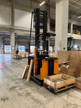 Used Forklift Truck STILL EK 12 ELEKTRO HOCHHUBKOMMISSIONIERER (13067287) backdrop
