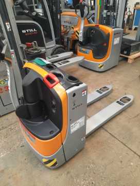 Used Forklift Truck STILL EXU16 ELEKTRO NIEDERHUBWAGENDEICHSEL (12779973) backdrop