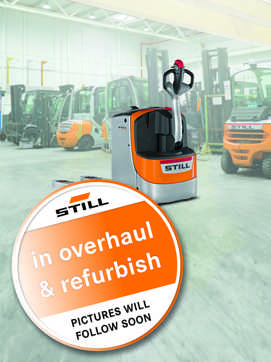 Used Forklift Truck STILL EXU16 ELEKTRO NIEDERHUBWAGENDEICHSEL (12910660) backdrop