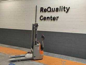 Used Forklift Truck STILL EXV 12 ELEKTRO HOCHHUBWAGENDEICHSEL (13040547) backdrop