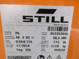 Used Forklift Truck STILL FM-X 17 / 1903 ELEKTRO SCHUBMASTSTAPLER (12873892)