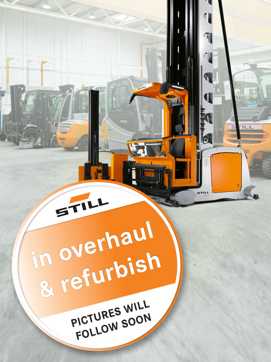 Used Forklift Truck STILL MX-X1250KG ELEKTRO HOCHREGALSCHMALGANGSTAPLER (13061758) backdrop