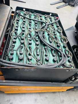 Used Forklift Truck STILL R60-25 Triplex Batterie 70% ELEKTRO VIERRADFRONTSTAPLER (13071966)