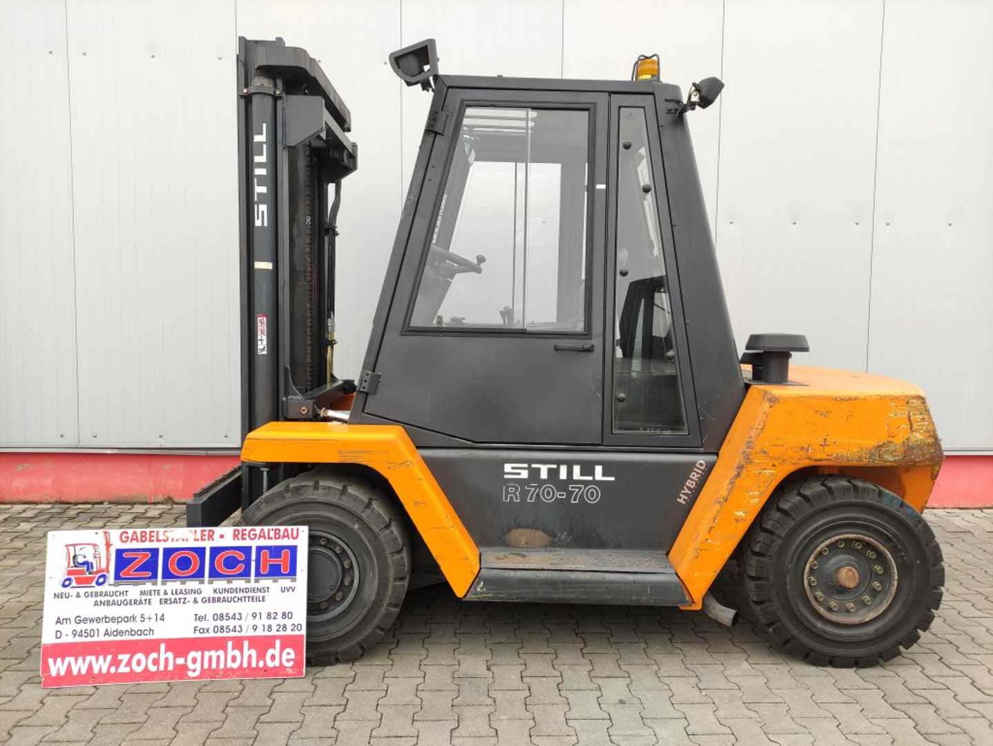 Used Forklift Truck STILL R70-70 DIESEL VIERRADFRONTSTAPLER (12777911)