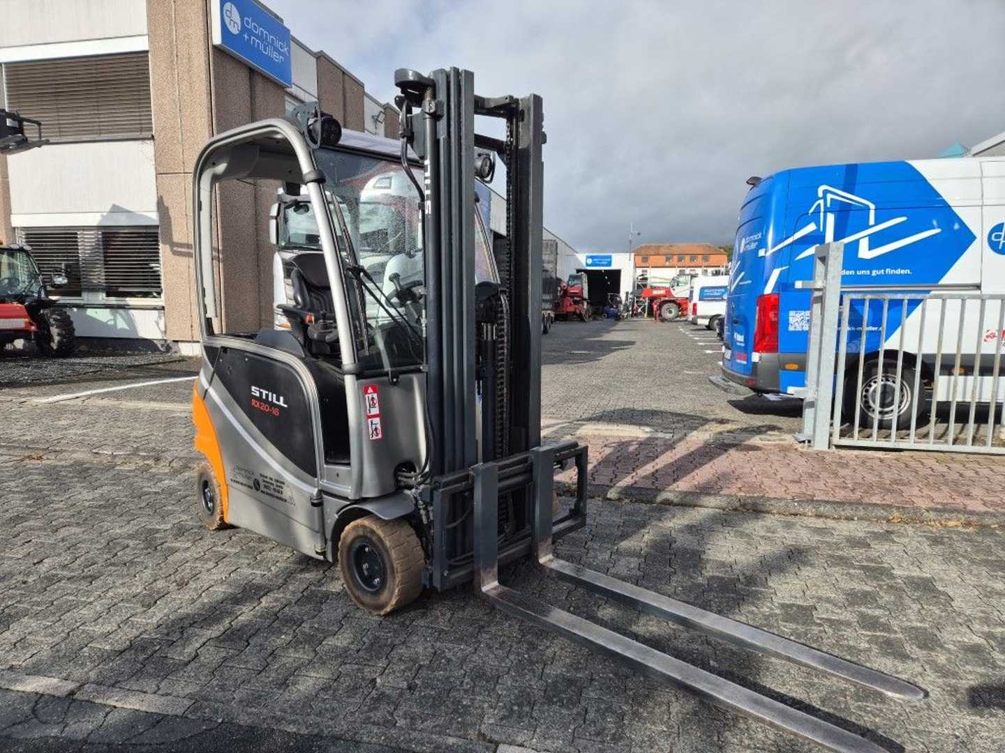 Used Forklift Truck STILL RX 20-16 P ELEKTRO VIERRADFRONTSTAPLER (13069841)