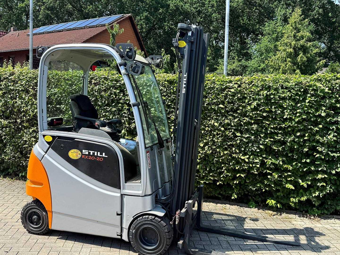 Used Forklift Truck STILL RX 20 - 16 P wie Neu ELEKTRO VIERRADFRONTSTAPLER (12991619)