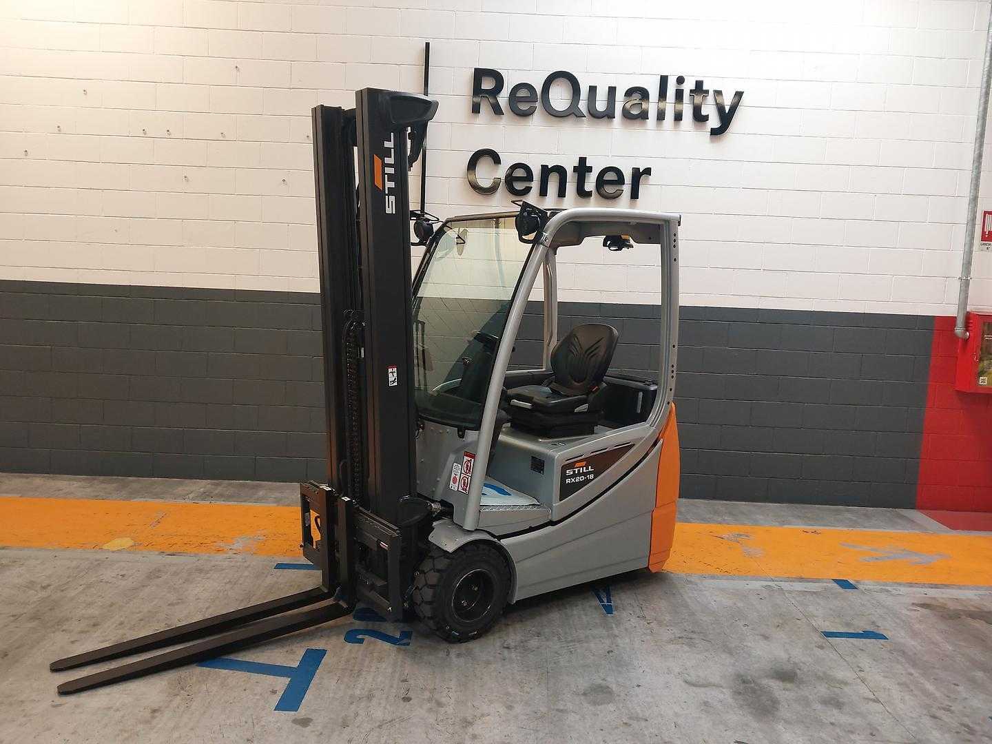 Used Forklift Truck STILL RX 20-18 ELEKTRO DREIRADFRONTSTAPLER (13065593)