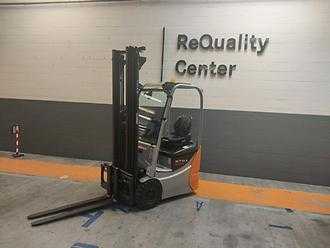 Used Forklift Truck STILL RX 50-10 C ELEKTRO DREIRADFRONTSTAPLER (13053326) backdrop
