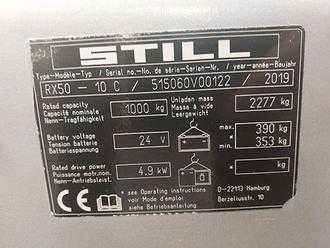 Used Forklift Truck STILL RX 50-10 C ELEKTRO DREIRADFRONTSTAPLER (13053326)
