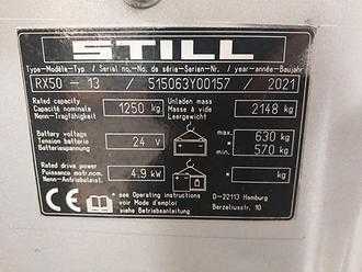 Used Forklift Truck STILL RX 50-13 ELEKTRO DREIRADFRONTSTAPLER (13057006)