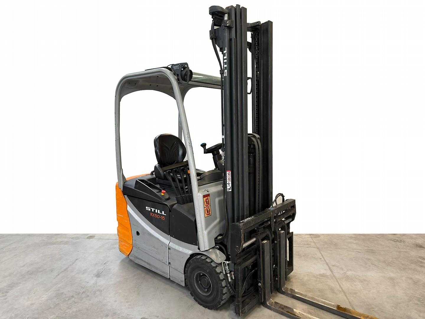 Used Forklift Truck STILL RX 50-15 ELEKTRO DREIRADFRONTSTAPLER (13056044)
