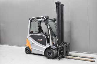 Used Forklift Truck STILL RX 60-30 /57504/ ELEKTRO VIERRADFRONTSTAPLER (13034419) backdrop