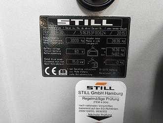 Used Forklift Truck STILL RX 60-30 ELEKTRO VIERRADFRONTSTAPLER (13060821)