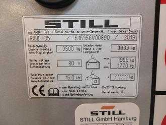 Used Forklift Truck STILL RX 60-35 ELEKTRO VIERRADFRONTSTAPLER (13056270)