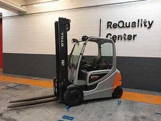 Used Forklift Truck STILL RX 60-35 ELEKTRO VIERRADFRONTSTAPLER (13056271) backdrop