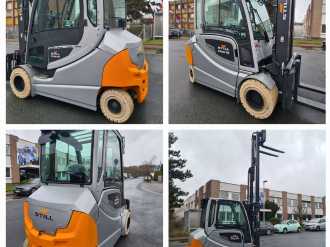 Used Forklift Truck STILL RX 60-35L ELEKTRO VIERRADFRONTSTAPLER (13069836) backdrop