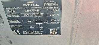 Used Forklift Truck STILL RX 60-40 ELEKTRO VIERRADFRONTSTAPLER (13046876)