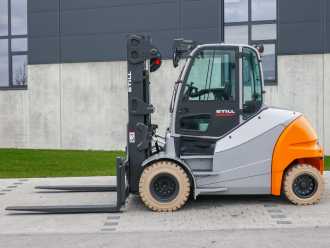 Used Forklift Truck STILL RX 60-80 ELEKTRO VIERRADFRONTSTAPLER (12947565)