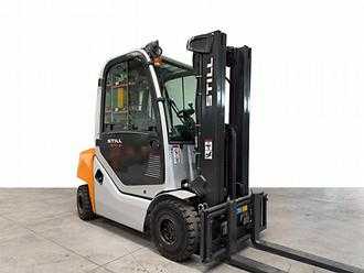 Used Forklift Truck STILL RX 70-25 (800 ore) DIESEL VIERRADFRONTSTAPLER (13066461) backdrop