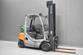 Used Forklift Truck STILL RX 70-25 T /53457/ GAS VIERRADFRONTSTAPLER (12935544) backdrop