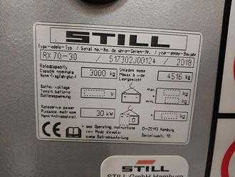 Used Forklift Truck STILL RX 70-30 DIESEL VIERRADFRONTSTAPLER (13040576)